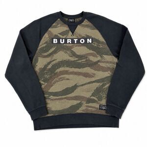 Burton Snowboard Men's Splinter Camo Graphic Sweatshirt Gorpcore L